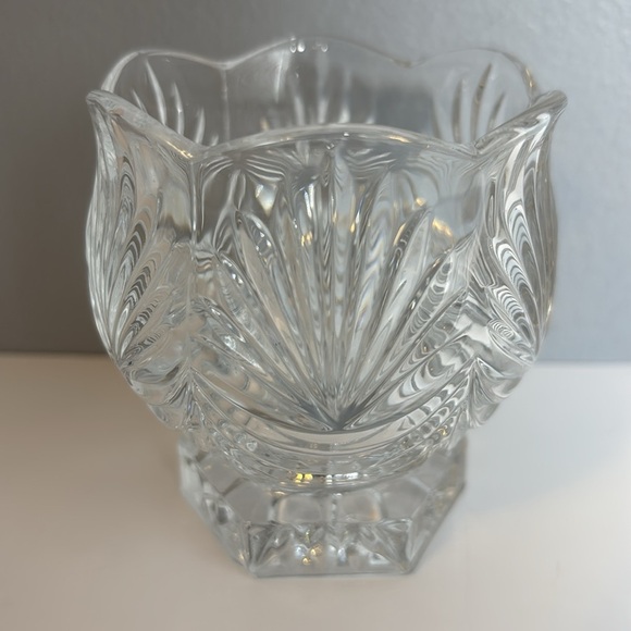 NORITAKE CRYSTAL CANDLE HOLDER*** - Picture 1 of 4